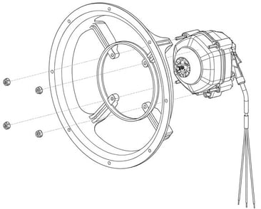 ECRmotor_ Fan basket or ring mount