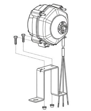 ECRmotor_Bracketassembly