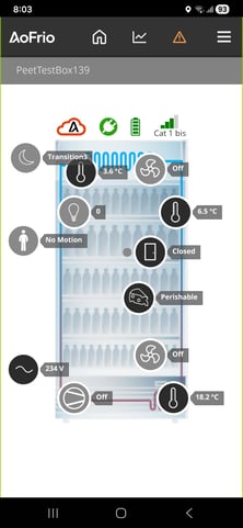 Field app homepage SCS 800