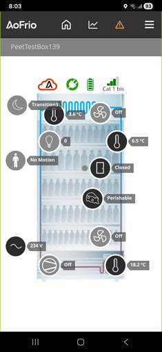 Field app homepage SCS 800