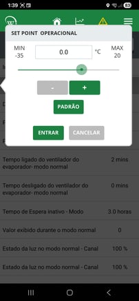 Set point operacional