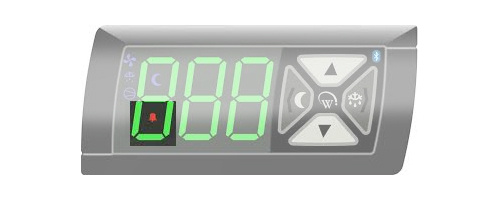 SCS Faceplate with alarm highlighted