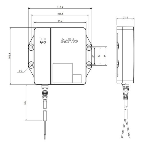 Gateway dimensions